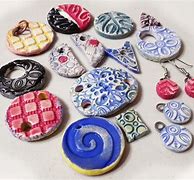 Image result for Clay Art Jewelry