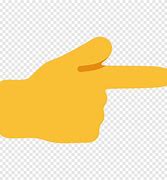 Image result for Black Hand Pointing Emoji