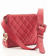 Image result for Red Leather Chanel Bag