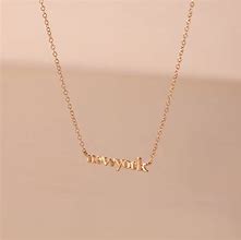 Image result for Necklace with Name On It