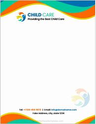 Image result for Day Care Letterhead Templates Free