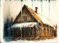 Image result for Icicle On a House