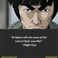 Image result for Might Guy Quotes