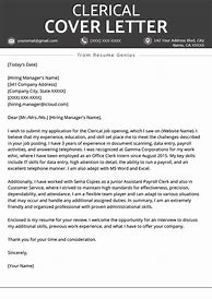 Image result for Court Clerk Cover Letter