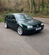 Image result for Dark Green Golf MK4