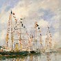 Image result for Eugene Boudin Beach Paintings