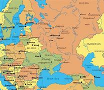 Image result for European Russia Map