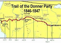 Image result for Donner Party Map