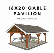 Image result for 16 X 20 Pavilion Plans