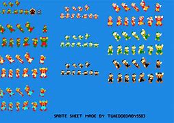 Image result for Robot Mario Sprite Sheet