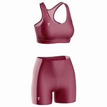 Image result for Short Hair Sports Bra