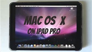 Image result for iPad Mac OS