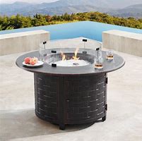 Image result for Outdoor Gas Fire Pit Tables