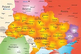 Image result for Ukraine Country Map