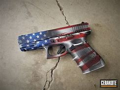 Image result for American Flag Glock Handgun