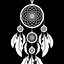 Image result for Black Dream Catcher