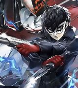 Image result for Persona 5 Joker Red