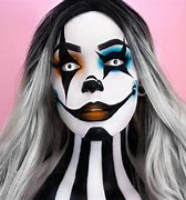 Image result for clown pop art makeup