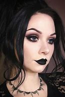 Image result for Goth Glown Makeup