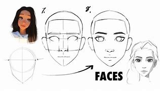 Image result for How to Draw Faces Drawing