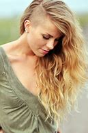 Image result for Undercut Blonde Hair