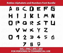 Image result for Roblox Alphabet