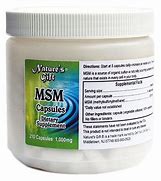 Image result for Organic MSM Capsules