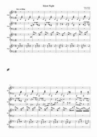 Image result for Silent Night Harp Sheet Music