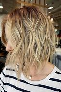 Image result for Medium Wavy a Line Bob