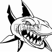 Image result for Mean Shark Clip Art