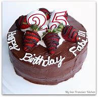 Image result for Chocolate Birthday Cake