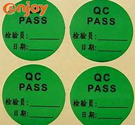 Image result for Qc Pass Sticker Meaning