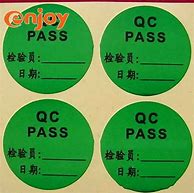 Image result for Qc Pass Sticker Meaning