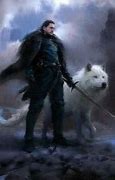 Image result for Jon Snow Wolf