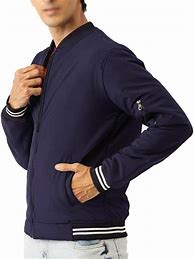 Image result for Bomber Jacket with Brass Button and Zipper