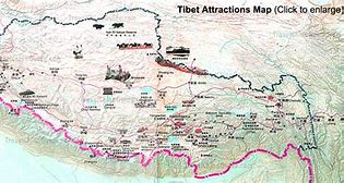 Image result for Old Map of Tibet