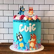 Image result for Bluey and Bingo Cake