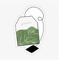 Image result for Green Aesthetic Stickers Tea