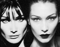 Image result for Carla Bruni Bella Hadid