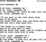 Image result for Remember Gospel Song