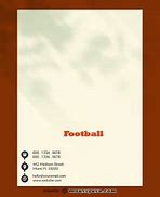 Image result for Football LetterHead