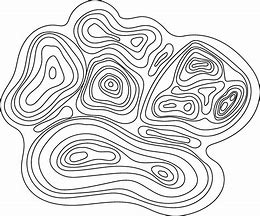 Image result for Topography Line Art