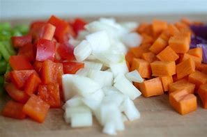 Image result for Diced Vegetables