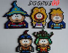 Image result for South Park Perler Beads