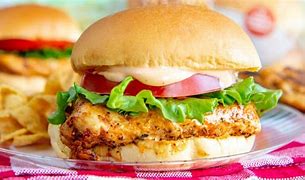 Image result for Cajun Chicken Burger