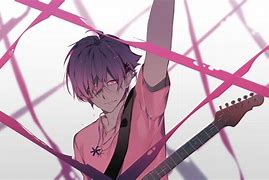 Image result for Anime Boy Guitar