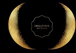 Image result for Gold Moon Clip Art