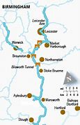 Image result for Grand Union Canal Route Map