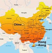 Image result for Map of China Hong Kong Border