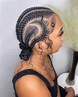 Image result for Feed in Braids Updo